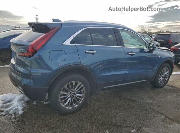 1GYFZDR46RF246620 2024 CADILLAC XT4 Синий Задняя правая четверть