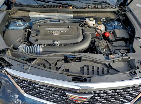 1GYFZDR46RF246620 2024 CADILLAC XT4 Синий Вид подкапотного пространства