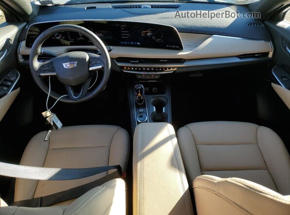 1GYFZDR46SF134051 2025 CADILLAC XT4 Blue Widok deski rozdzielczej