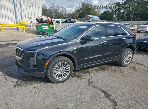 1GYFZDR47RF151502 2024 CADILLAC XT4 Черный Передняя левая четверть