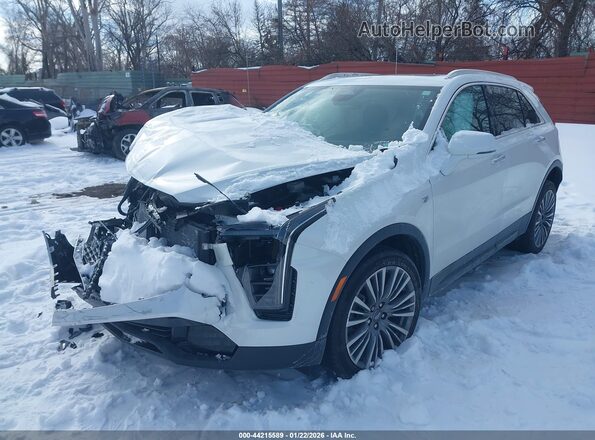1GYFZDR49RF100387 2024 CADILLAC XT4 White Front left
