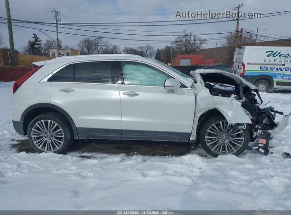 1GYFZDR49RF100387 2024 CADILLAC XT4 White Rear interior view