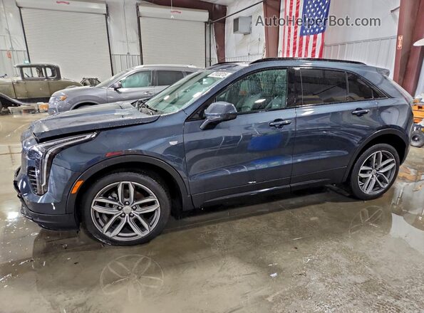 1GYFZER46KF101413 2019 CADILLAC XT4 Gray წინა მარცხენა ხედი სამი მეოთხედიდან