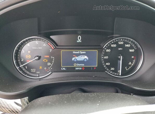 1GYFZER48MF042464 2021 CADILLAC XT4 Угольный Вид щитка приборов