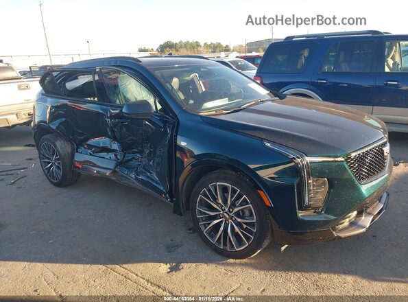 1GYFZER4XRF152505 2024 CADILLAC XT4 Зеленый Вид спереди