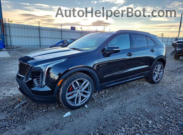 1GYFZFR47MF009347 2021 CADILLAC XT4 Черный Передняя левая четверть