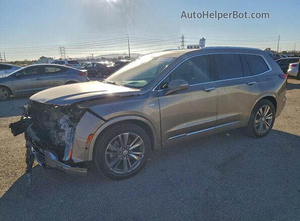 1GYKPCRS3NZ140177 2022 CADILLAC OTHER Желто-коричневый Передняя левая четверть