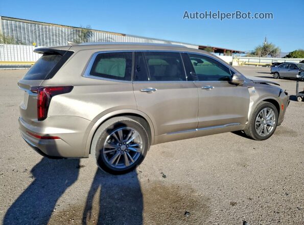 1GYKPCRS3NZ140177 2022 CADILLAC OTHER Желто-коричневый Задняя правая четверть