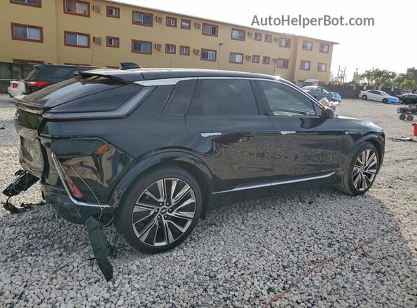 1GYKPMRK4PZ002172 2023 CADILLAC OTHER Черный Задняя правая четверть