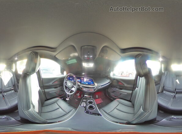 1GYKPMRK4PZ002172 2023 CADILLAC OTHER Черный Панорамный вид салона 360°