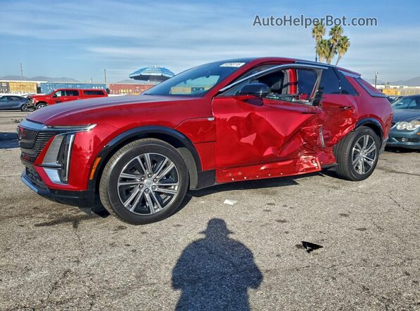 1GYKPRRKXSZ306564 2025 CADILLAC OTHER Burgundy Przód lewy