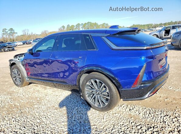 1GYKPTRL5RZ133777 2024 CADILLAC OTHER Синий Задняя левая четверть