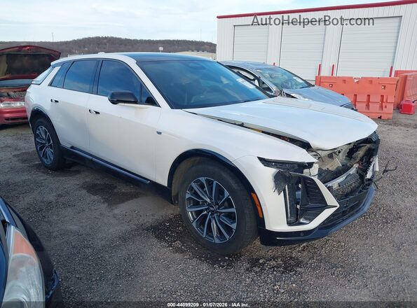 1GYKPWRL7RZ121406 2024 CADILLAC OTHER Белый Передняя правая четверть