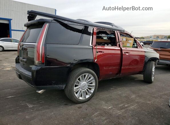 1GYS4DKJ0GR306237 2016 CADILLAC ESCALADE Черный Задняя правая четверть