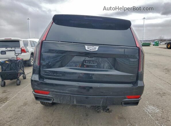1GYS4FKL7PR287117 2023 CADILLAC ESCALADE Черный Вид сзади