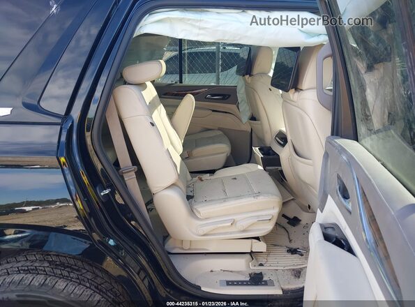 1GYS4GKT4PR191449 2023 CADILLAC ESCALADE Black Widok naklejki z numerem VIN