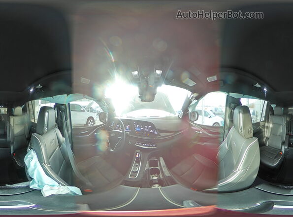 1GYS4PKL5PR294640 2023 CADILLAC ESCALADE Серебряный Панорамный вид салона 360°