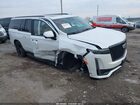 2024 Cadillac Escalade Esv 4wd Sport White vin: 1GYS4PKL5RR360669