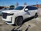 2023 Cadillac Escalade Esv Sport Platinum Белый vin: 1GYS4RKL0PR165040