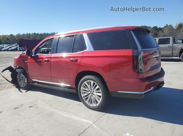 1GYS9CRL9SR289997 2025 CADILLAC ESCALADE Red Tył lewy