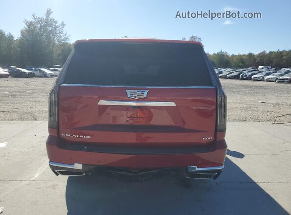 1GYS9CRL9SR289997 2025 CADILLAC ESCALADE Red Widok z tyłu