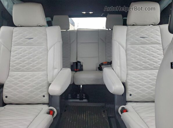 1GYS9GRL5SR200823 2025 CADILLAC ESCALADE Blue Vista de los asientos traseros