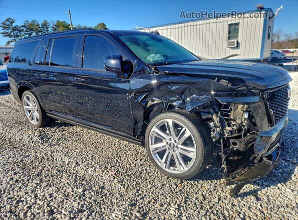 1GYS9PRL8SR209760 2025 CADILLAC ESCALADE Черный Передняя правая четверть