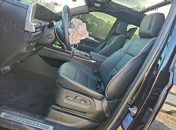 1GYS9PRL8SR209760 2025 CADILLAC ESCALADE Черный Вид салона спереди