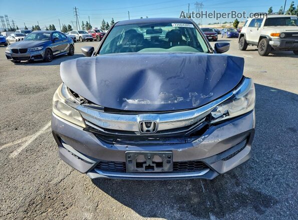 1HGCR2F35GA175009 2016 HONDA ACCORD Серый Вид спереди