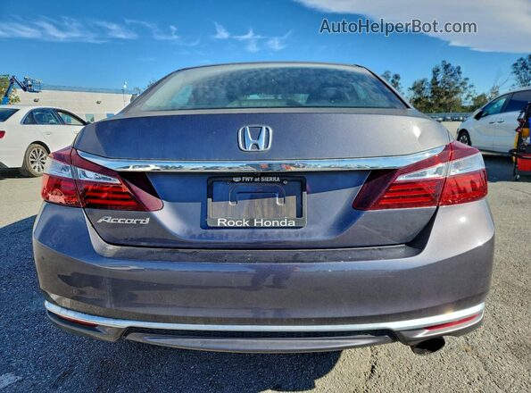 1HGCR2F35GA175009 2016 HONDA ACCORD Серый Вид сзади