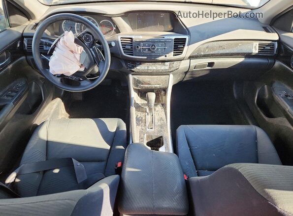 1HGCR2F35GA175009 2016 HONDA ACCORD Серый Вид панели приборов
