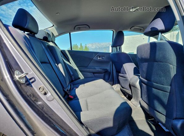 1HGCR2F35GA175009 2016 HONDA ACCORD Серый Вид задних сидений