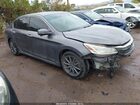 2017 Honda Accord Touring V6 Gray vin: 1HGCR3F94HA024884