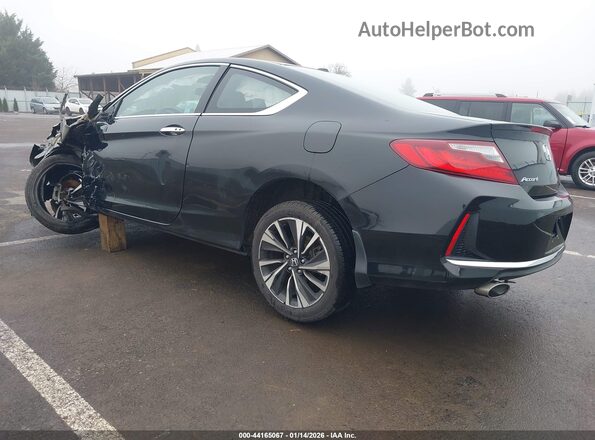 1HGCT2A80GA000266 2016 HONDA ACCORD Black Tył lewy