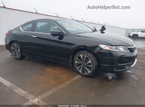 1HGCT2A80GA000266 2016 HONDA ACCORD Black Przód prawy