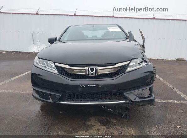 1HGCT2A80GA000266 2016 HONDA ACCORD Black Widok zestawu wskaźników