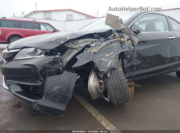1HGCT2A80GA000266 2016 HONDA ACCORD Black Widok z przodu