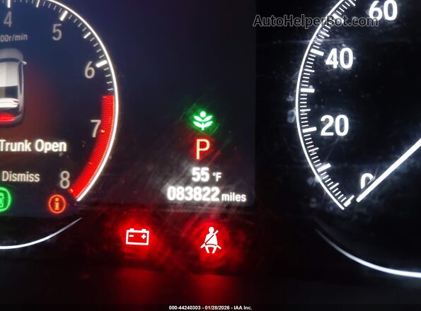 1HGCV1F17KA098950 2019 HONDA ACCORD Серый 