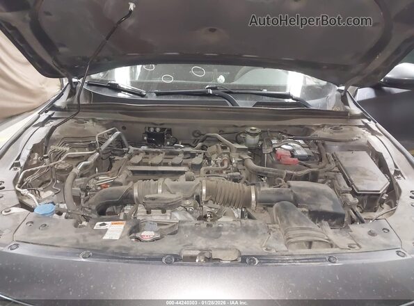 1HGCV1F17KA098950 2019 HONDA ACCORD Серый Вид сзади