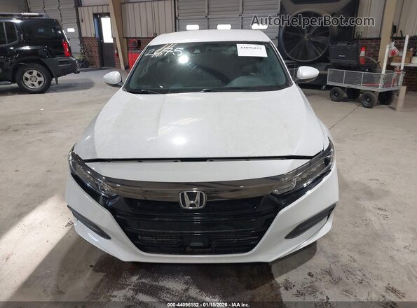 1HGCV1F37KA172675 2019 HONDA ACCORD Белый Вид щитка приборов