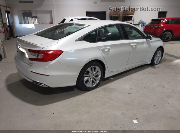 1HGCV1F37KA172675 2019 HONDA ACCORD Белый Задняя правая четверть