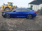 2021 Honda Accord Sport Blue vin: 1HGCV1F37MA092604