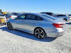 2019 Honda Accord Sport Серебряный vin: 1HGCV1F38KA141192