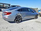 2019 Honda Accord Sport Серебряный vin: 1HGCV1F38KA141192