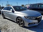 2019 Honda Accord Sport Серебряный vin: 1HGCV1F38KA141192