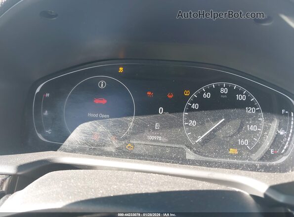 1HGCV1F38MA082048 2021 HONDA ACCORD Красный Вид задних сидений