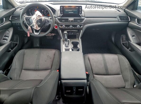 1HGCV1F49LA028748 2020 HONDA ACCORD Белый Вид панели приборов