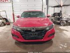 2019 Honda Accord Sport 2.0t Red vin: 1HGCV2F30KA031355