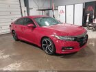 2019 Honda Accord Sport 2.0t Red vin: 1HGCV2F30KA031355