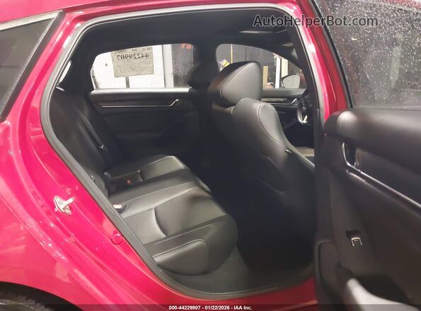1HGCV2F30KA031355 2019 HONDA ACCORD Red Vista de la etiqueta del VIN